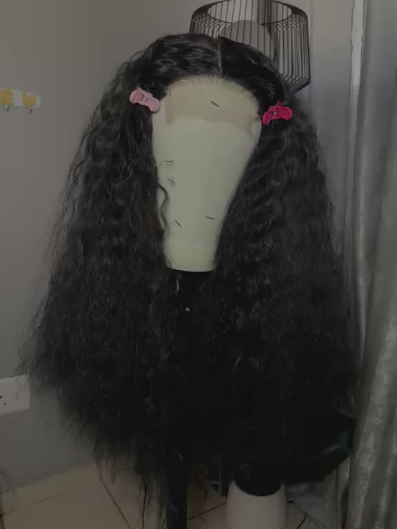 Glueless water curl