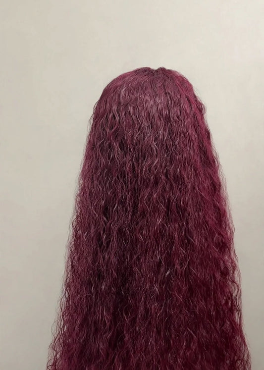 Burgundy Waterwave